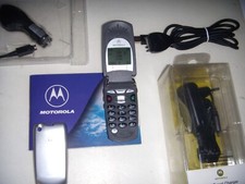 MOTOROLA  V60i GSM 2002 ORIGINALE UNLOCKED+BATTERIA NUOVA + ACCESSORI COMPLETI