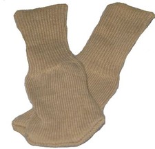 Khaki Ankle Socks Fits 18 inch Dolls