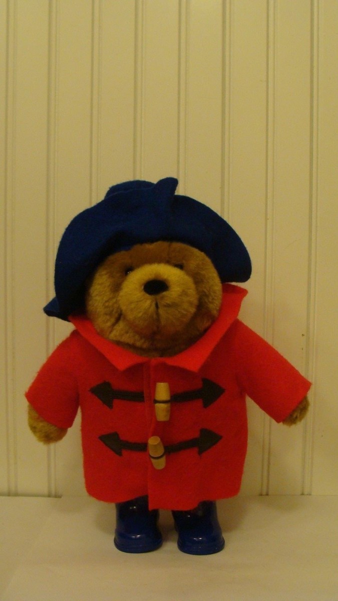 Augusta du Bay *パティンドンぬいぐるみ12cm海外おみやげ Paddington Bear Augusta Du Bay 2008 Plush Stuffed Teddy Bear Blue