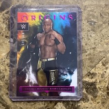 Bobby Lashley 2023 WWE Origins #141 Purple Parallel /349 B-17