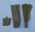 Tan Color HOOK & LOOP, 1-inch Strips, 10 Inch & 3 Inch Lengths, 33 Pieces Total — photo 1
