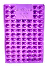 Jell-O Beans Easter Jelly Bean Mold Tray 82 Count Batches Purple Party Favor
