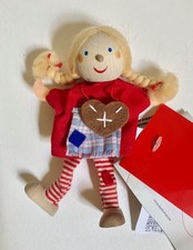 K the Kruse finger puppet Gretel "FIP Gretel m. Beinen" Waldorf 4.5" NEW 60638