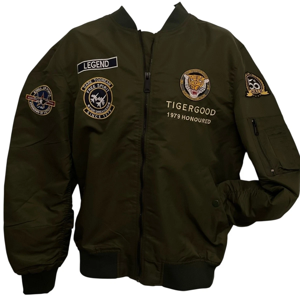 army flight jacket products for sale | eBay