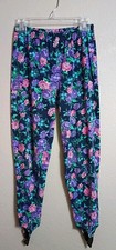 Vintage 90's Simply Basic Floral Stirrup Pants Size Medium