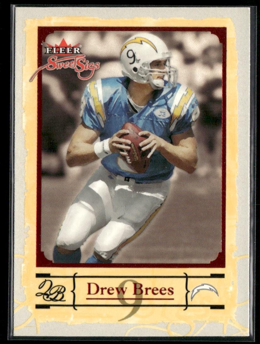 2004 Fleer Sweet Sigs #69 Drew Brees