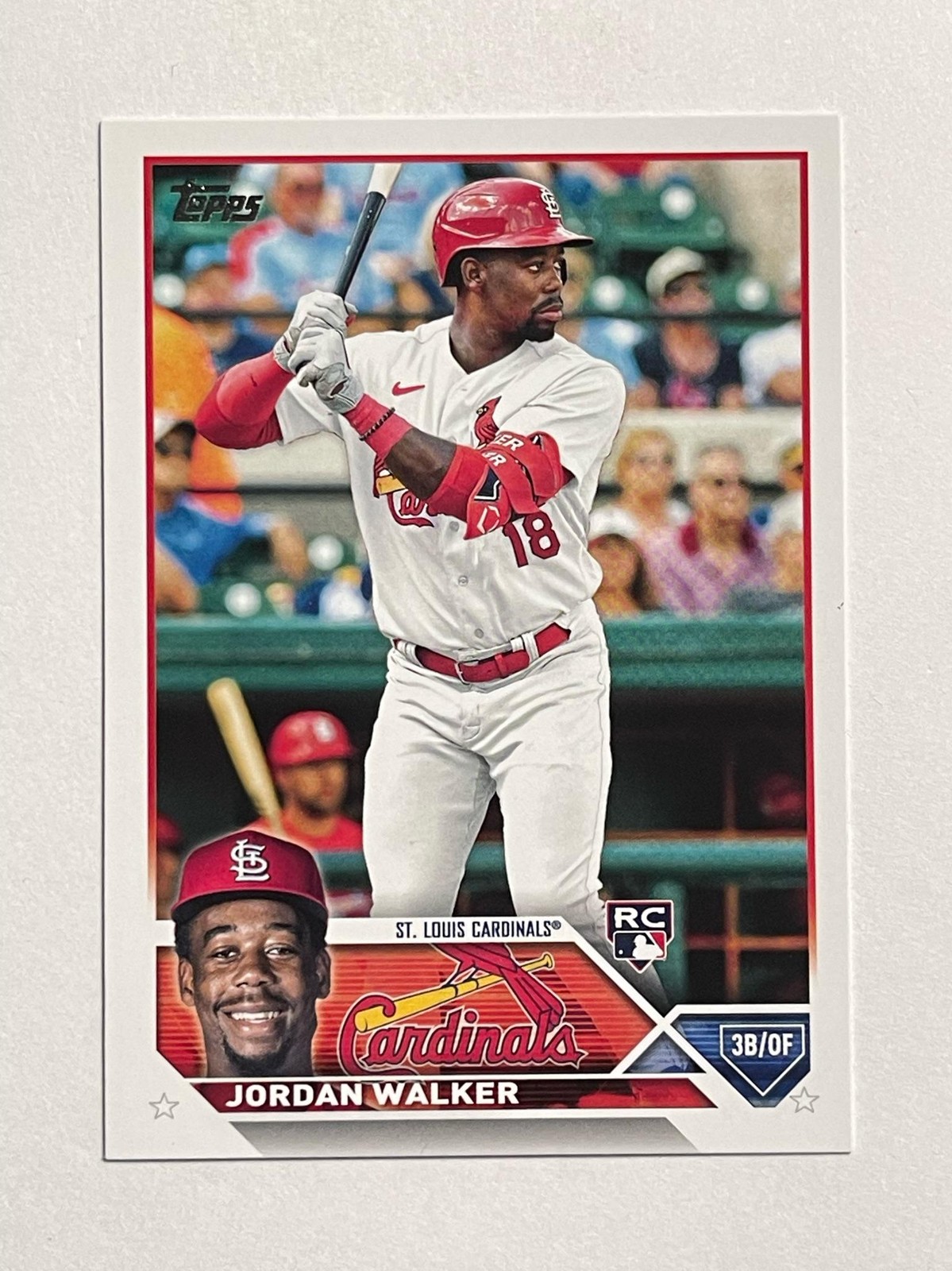2023 Topps #344 Jordan Walker RC