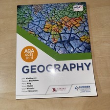 AQA GCSE Geography Textbook Hodder Education Exam preparation workbook