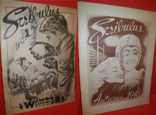 Vtg Lot 1948-49 SCRIBULUS Magazines of Weber State College University Ogden Utah