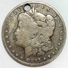 1893-O $1 Morgan Silver Dollar Better Date: Holed