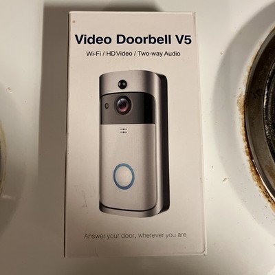 Video Doorbell Wi-Fi V5 Smart Video Doorbell Two Way Audio