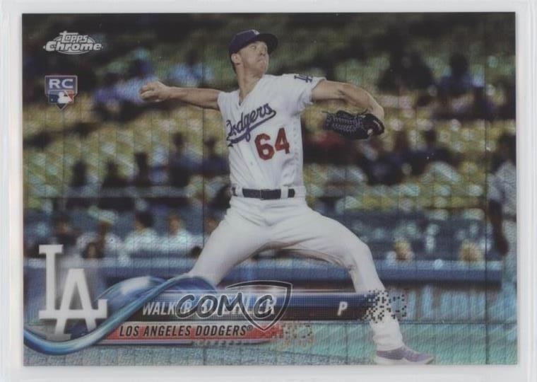 2018 Topps Chrome Prism Refractor Walker Buehler #71 08qx
