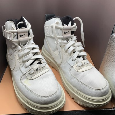 Nike Air Force 1 high top basketball 2.0 Womens Size 8 White Black AF1