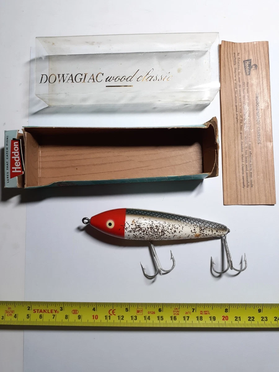 Heddon Wooden Vintage Fishing Lures with Original Box for sale | eBay