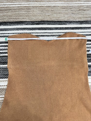 Ensemble short pull femme Free People Free-est Farrah marron moyen côtelé tricot - Photo 8/15
