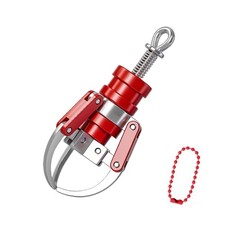 Creative Keychain Key Holder Secure Press Design Keyring Toy With Claw Mechanism