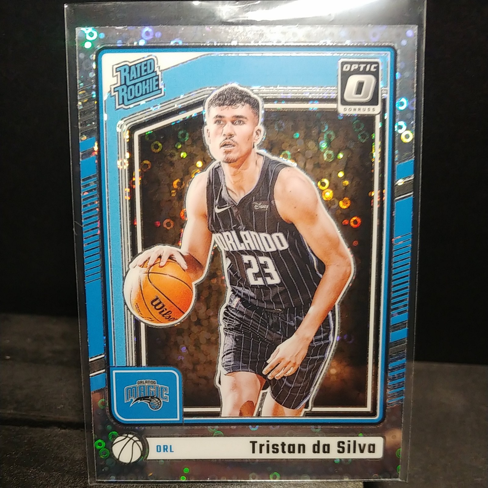 2024-25 Panini Donruss Optic #260 Tristan da Silva Fast Break Prizm
