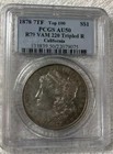 1878 7TF VAM Morgan Silver Dollar