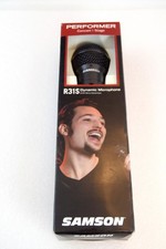 SAMSON R31S DYNAMIC HANDHELD MICROPHONE - WITH CABLE AND MOUNT - TESTED