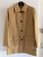 Damenmantel Größe 40, Schurwolle/Kaschmir, zarter Gelbton