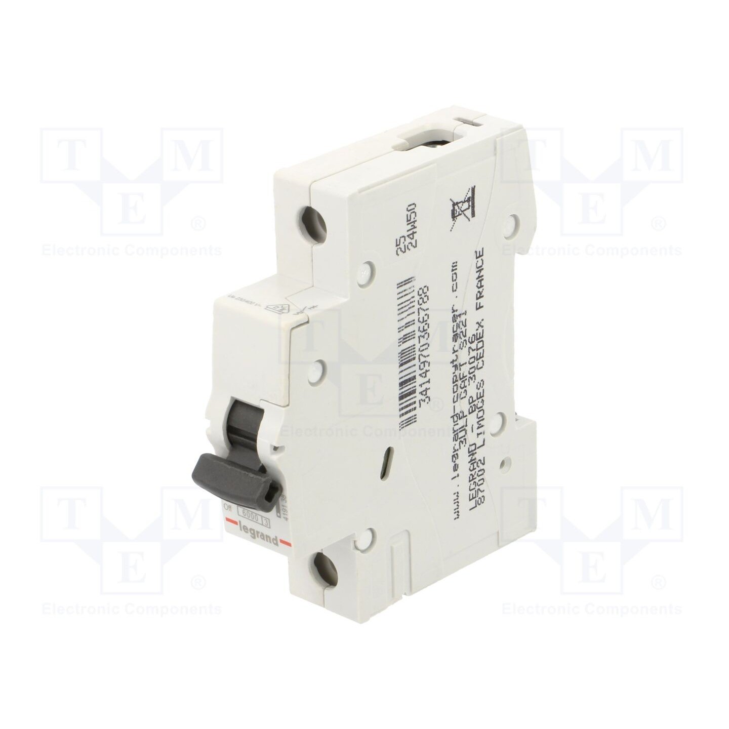 LEGRAND RX3-B25A-1P Circuit breaker