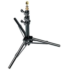 Manfrotto 156BLB 4-Feet Aluminum Mini Kit Stand with 015 Top Black 