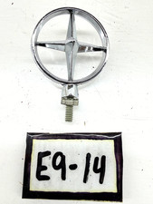 Rare Nos Original 1959 Mercury Meteor Moncalm Chrome Fender Ornament E9-14 Rare Nos Original 1959 Mercury Meteor Moncalm Chrome Fender Ornament E9-14