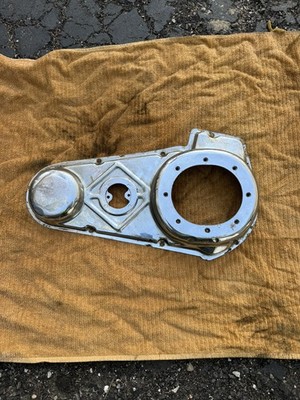 Harley Panhead Shovelhead kick Start Paughco Outer tin Primary Cover Chopper 