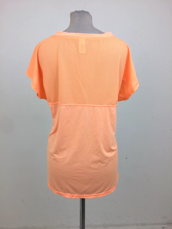Camiseta deportiva para mujer Xersion talla S naranja cuello en V suéter elástico usada F1 Foto 4 de 4