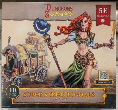 Dungeons & Lasers Encounters Super Stretch Goal Box 1 of 2 Archon NIB Sealed