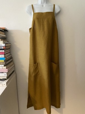 Bug Clothing Lincoln Ginger 100% Linen Dress Size UK 8, US 4, EU 36 - rrp  £195 