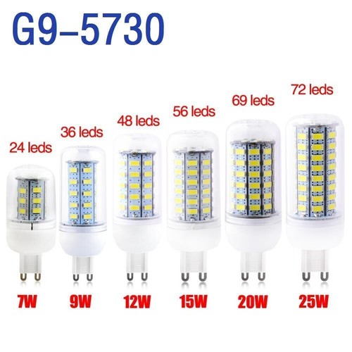 E27 E14 G9 GU10 LED Bulb 7W 15W20W25W Corn light bulbs Replace Halogen lamp 220V - Picture 9 of 17