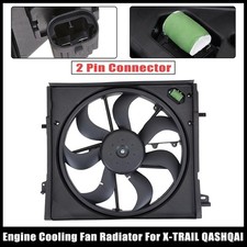 FOR NISSAN X-TRAIL T32 QASHQAI J11 RENAULT KADJAR RADIATOR ENGINE COOLING FAN UK