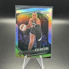 2025 Panini Prizm WNBA #76 A’ja Wilson Silver Prizms
