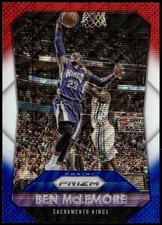2015-16 Panini Prizm #229 Ben McLemore Red, White & Blue Prizms E1