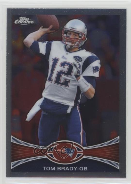2012 Topps Chrome Tom Brady #220
