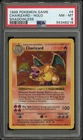 1999 Pokemon Charizard Shadowless Holo #4 Graded PSA 8 NM-MT Base Set WOTC