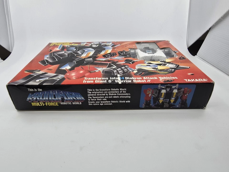 Vintage Takara Diaclone Kronoform Multi-Force Robot 1983 Pre-Transformers w/ Box - Image 3 of 4