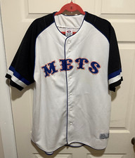 True Fan David Wright New York Mets Jersey Size XL Embroidered MLB Baseball 5