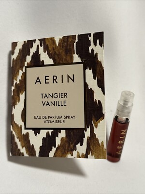 Aerin Tangier Vanille Eau de Parfum EDP Sample Spray 0.07oz/ 2ml