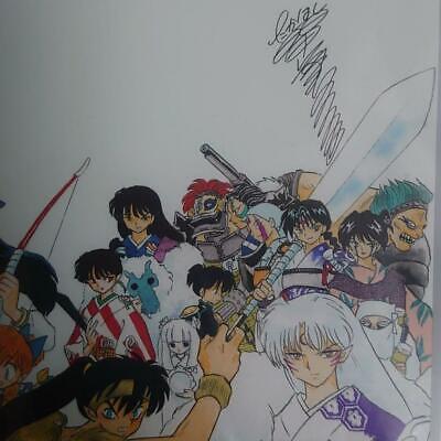 Inuyasha finest reproduction original picture A5 Japan manga Inuyasha finest reproduction original picture A5 Japan manga