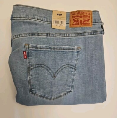 NWT Women's Levi's Classic Bootcut Jeans 22W M Light Wash