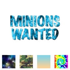 Minions Wanted - Vinyl Decal Sticker - Multiple Patterns  Sizes - ebn3428