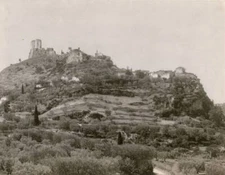 View of Rocca d'Orcia Tuscany Italy 1905-1910 Historic Old Photo