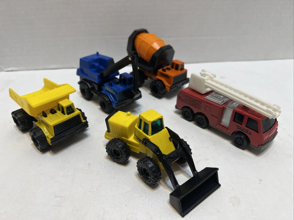 McDonald s Tonka Trucks 1992 Happy Meal Toys Lot Of 5 Construction
