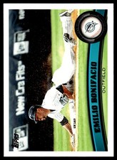 2011 Topps #303 Emilio Bonifacio Florida Marlins