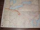 GULF OIL Gas service station Northeastern North Central States Tourgide road map — photo 9