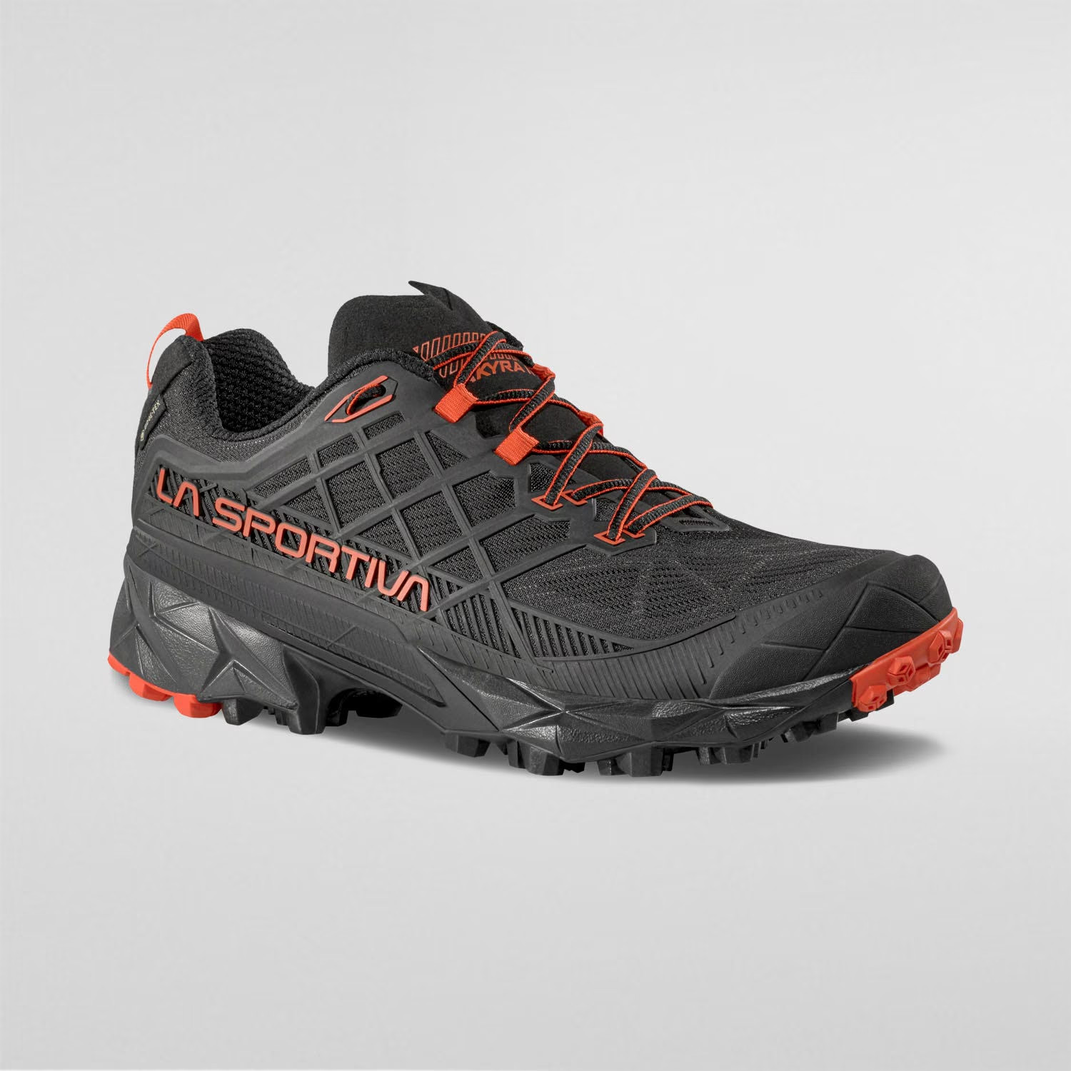 La Sportiva Akyra II men GTX - col.Black/Cherry tomato