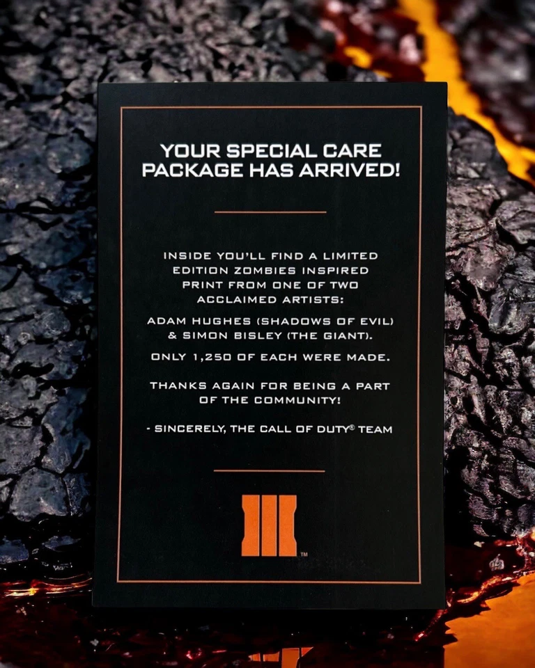 Call of Duty Black Ops 3 Simon Bisley “The Giant” impresión numerada SOLO 1.250 Foto 3 de 4