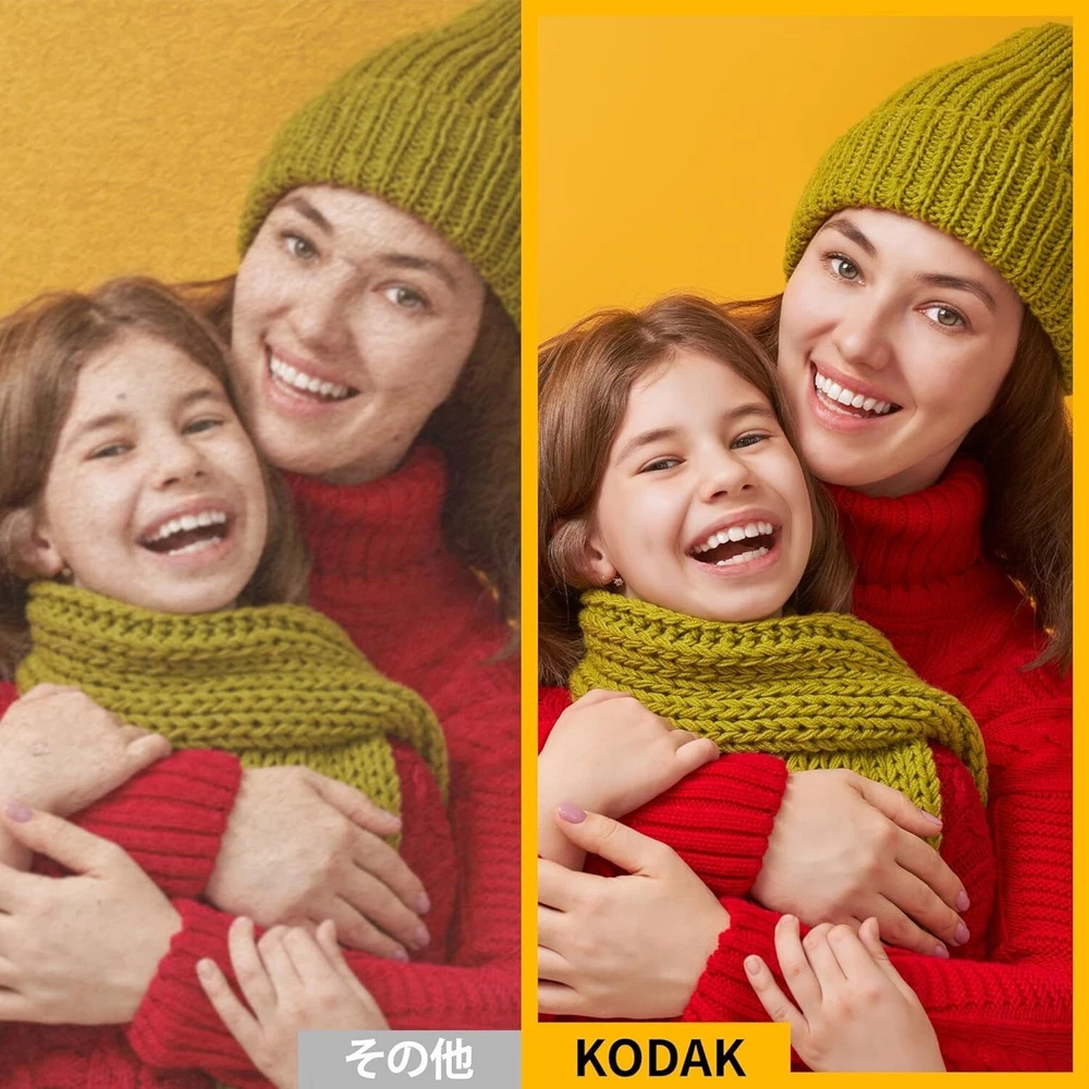 Instant Digital Camera & Photo Printer by Kodak - Mini Shot 2 Retro + 8 Sheets